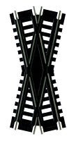 Atlas 172 HO, Code 100, "Custom - Line", 25 Degree Crossing - House of Trains