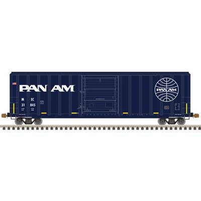 Atlas 20 007 602 HO, FMC 5347 Single Door Box Car, PanAm, MEC 31948 - House of Trains