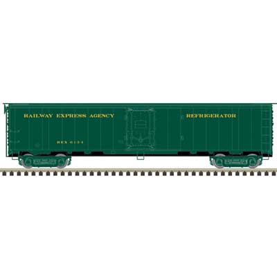 Atlas 20 007 644 HO, ACF REA Express Reefer, Railway Express Agency, 6383 - House of Trains