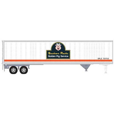 Atlas 20 007 841 HO, 45' Pines Trailer, Southern Pacific 721702 - House of Trains