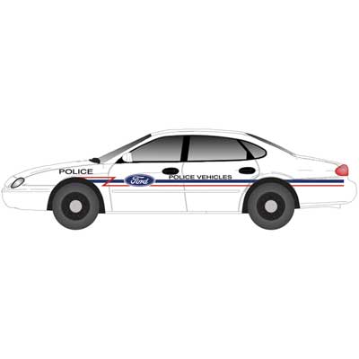 Atlas 30 000 154 HO, Ford Taurus, 1996, Police Demonstrator - House of Trains
