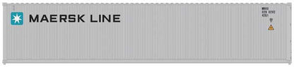 Atlas 50 004 167 N 40' Container, Maersk Line, Set 2, MRKU 3 Pieces - House of Trains
