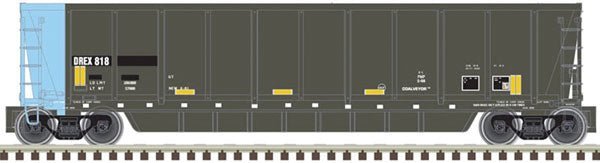 Atlas 50 004 311 N, Coalveyor Bathtub Gondola, Wilmot Transportation, DREX, 845 - House of Trains