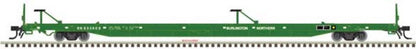 Atlas 50 004 431 N, ACF 89' 4" Flat Car, Mid/End Hitches, Burlington Northern, BN, 635602 - House of Trains