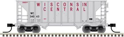Atlas 50 004 607 N, Greenville 100 Ton Twin Hopper, Wisconsin Central, WC, 34024 - House of Trains