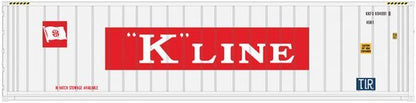 Atlas 50 005 354 N, 40' Refrigerated Container, K - Line, KKFU, Set 2, 3 Pieces - House of Trains