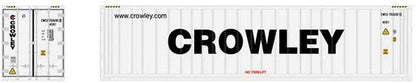 Atlas 50 006 002 N, 40' Refrigerated Container, Crowley, CMCU, Set 1, 3 Pieces - House of Trains