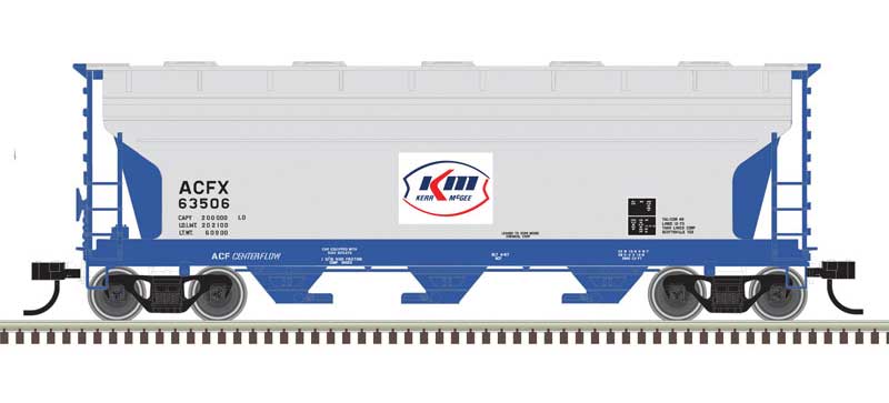 Atlas 50 006 118 N, ACF 3560 Covered Hopper, ACFX, 63506 - House of Trains