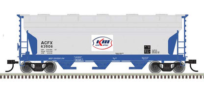Atlas 50 006 118 N, ACF 3560 Covered Hopper, ACFX, 63506 - House of Trains