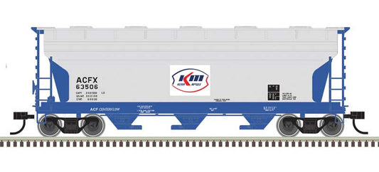 Atlas 50 006 118 N, ACF 3560 Covered Hopper, ACFX, 63506 - House of Trains