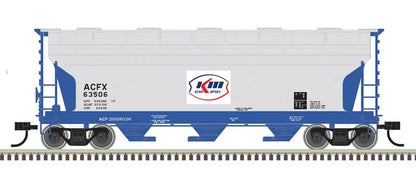 Atlas 50 006 119 N, ACF 3560 Covered Hopper, ACFX, 63571 - House of Trains