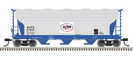 Atlas 50 006 119 N, ACF 3560 Covered Hopper, ACFX, 63571 - House of Trains