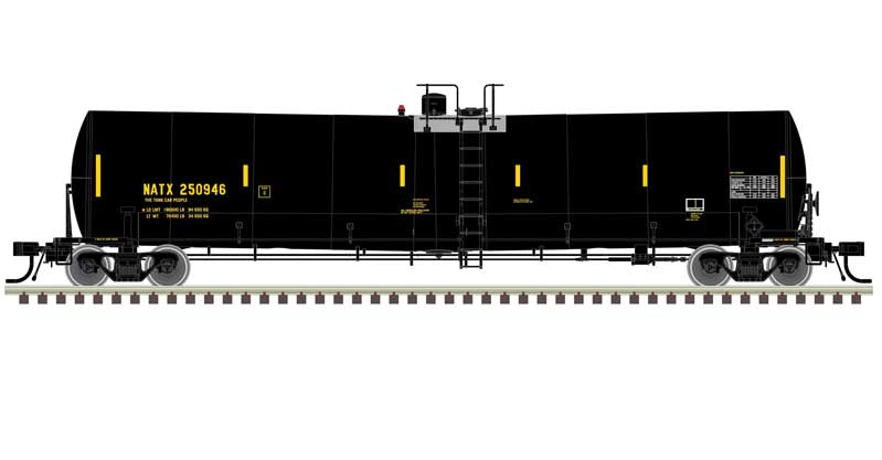 Atlas 50 006 186 N, Trinity 25,500 Gallon Tank Car, UTCK Repaint, NATX, 250932 - House of Trains