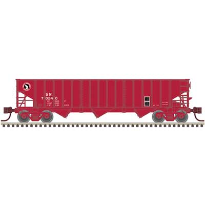 Atlas 50 007 005 N, PS 2750 3 - Bay Open Hopper, 3 Pack, Great Northern, GN 70061, 70064, 70240 - House of Trains