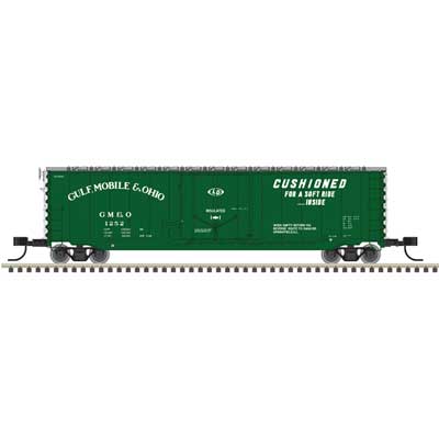 Atlas 50 007 157 N, General American 50' RBL Box Car, Gulf Mobile and Ohio, GMO 1252 - House of Trains