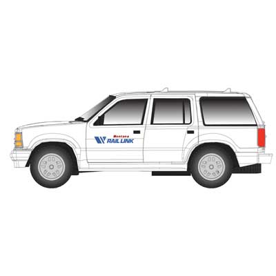 Atlas 60 000 169 N, 1993 Ford Explorer, Montana Rail Link - House of Trains