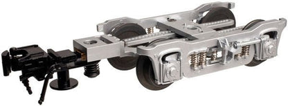Atlas 66037 O Streamlined Passenger Trucks, Silver, 3-Rail (1 Pair) - House of Trains