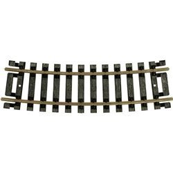 Atlas 832 HO, Code 100, 15" Radius 1/2 Curve, 15 Degree, 4 Pieces - House of Trains