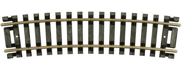 Atlas 834 HO, Code 100, 18" Radius 1/2 Curve, 15 Degree, 4 Pieces - House of Trains