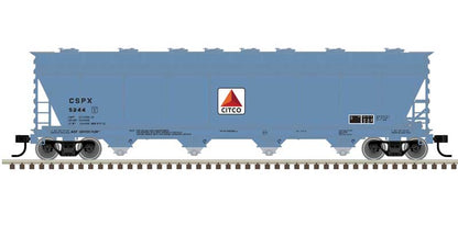 Atlas Master Plus 20 006 404 HO, ACF 5250 Covered Hopper, Citgo, CSPX, 5297 - House of Trains