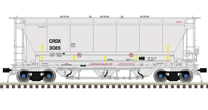 Atlas Master Plus 50 006 206 N, Trinity 3230 Covered Hopper, Chicago Freight Car, CRDX, 3092 - House of Trains