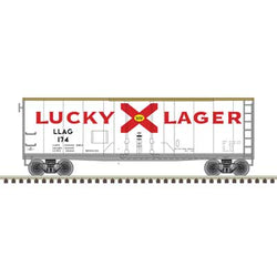 Atlas Trainman 20 007 242 HO, 40' Box Car, Lucky Lager Beer, 295 - House of Trains