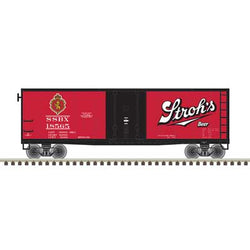 Atlas Trainman 20 007 253 HO, 40' Box Car, Stroh's Beer, 18533 - House of Trains