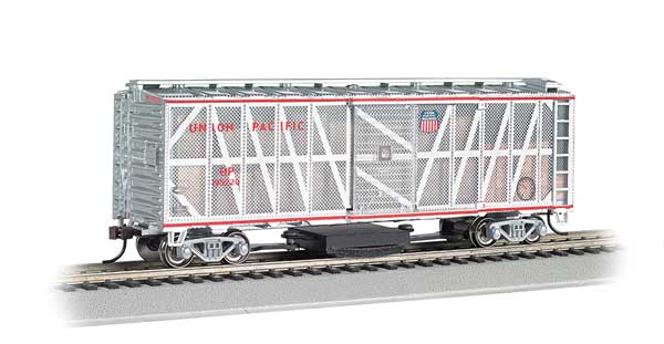 Bachmann 16316 HO, Track Cleaning 40' Box Car, Union Pacific, Damage Control Car, UP, 125220 - House of Trains