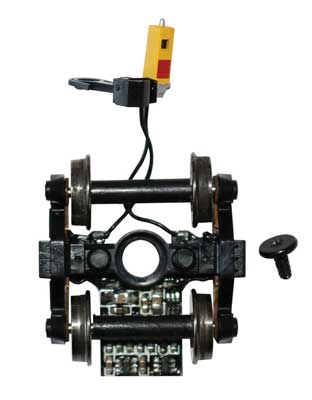 Bachmann 42907 HO, End of Train Device, 33" Wheel Freight Truck, Track Powered Flashing LED - House of Trains