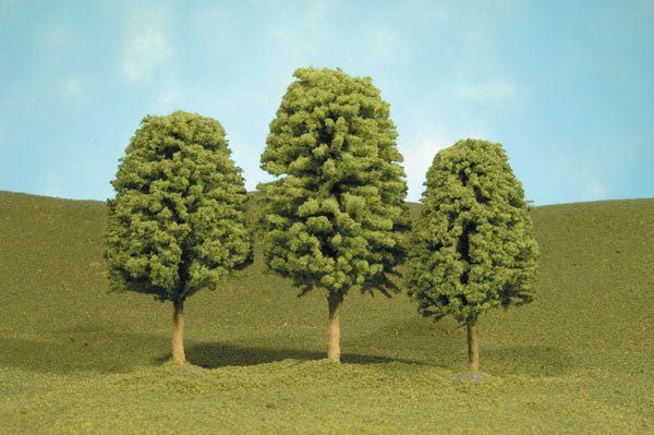 Bachmann Scene Scapes 32006, Deciduous Trees, 3" to 4", 3 Trees - House of Trains
