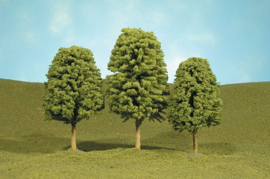Bachmann Scene Scapes 32006, Deciduous Trees, 3" to 4", 3 Trees - House of Trains