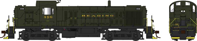 Bowser 25441 HO, RS3, Phase 2, ESU LokSound, RDG, 467 - House of Trains
