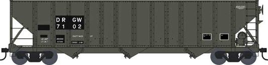 Bowser 42877 HO, 100 Ton Open Hopper, Rio Grande, DRGW, 7065 - House of Trains