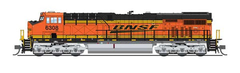 Broadway Limited 8610 N, ES44AC, DCC and Sound, BNSF, 6308 - House of Trains