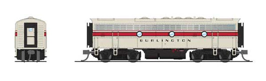 Broadway Limited 9280 N EMD F7B, Stealth, CBQ 169 - B - House of Trains