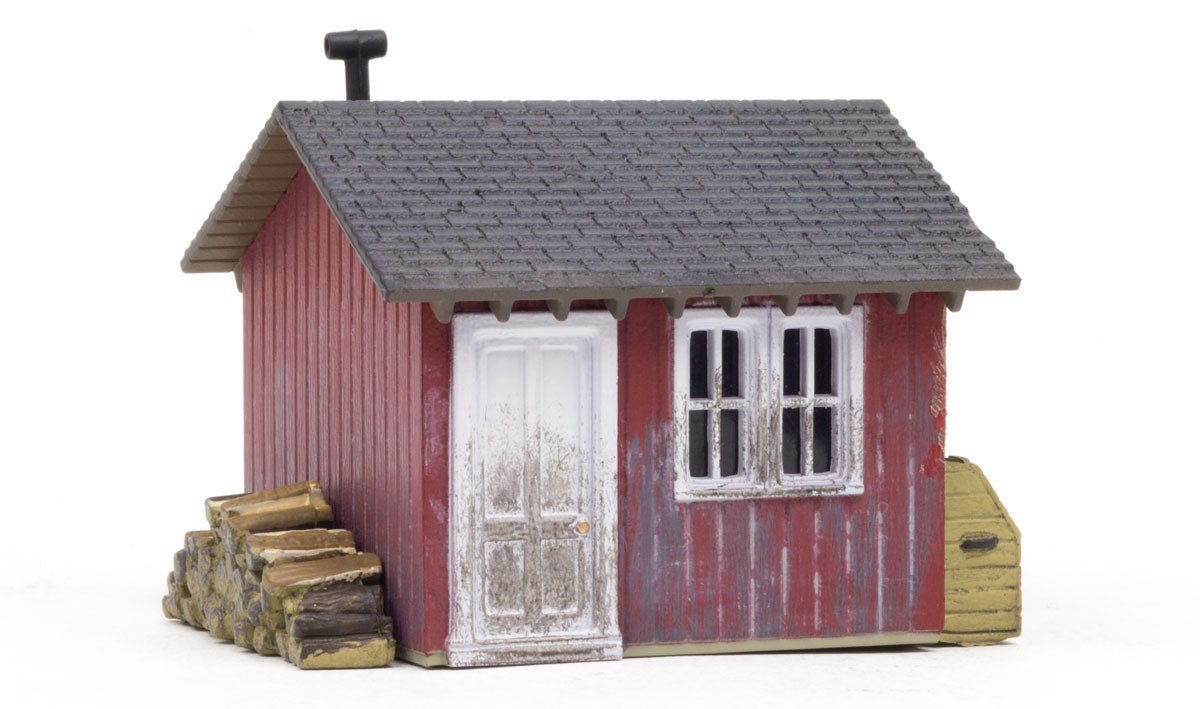 Woodland Scenics 5057 HO Work Shed, Built Up