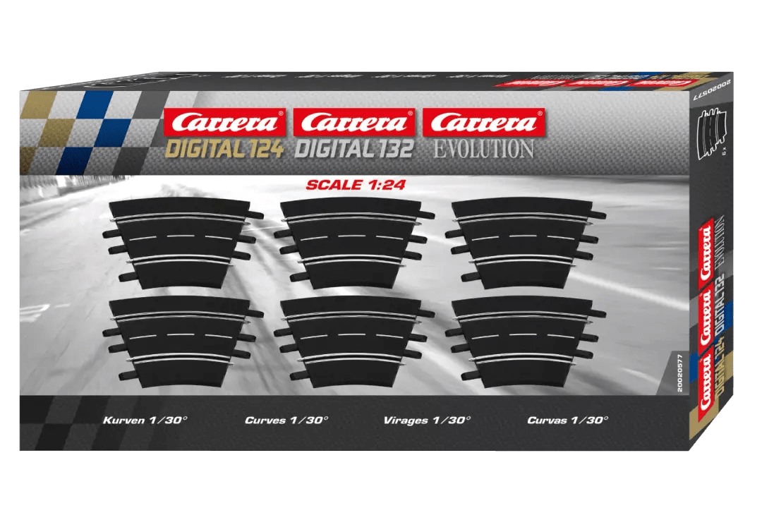 Carrera 20577 Digital 1:24, Digital 1:32, Evolution, Curves, 1/30° - House of Trains