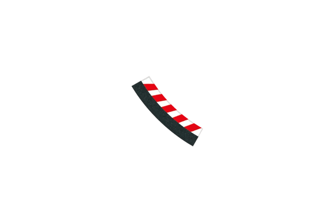 Carrera 20592, 124, 132, Inside Shoulders, For Curve 3/30 - House of Trains