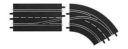 Carrera 30364 Digital 1:24, Digital 1:32, Lane Change Curve, Right, In to Out - House of Trains