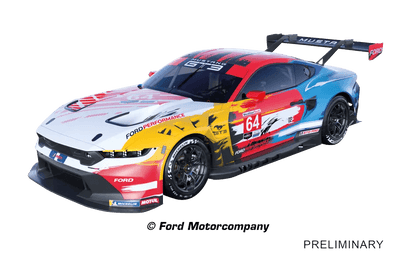 Carrera 32050, Digital, 132, Electric Slot Car, Ford Mustang GT3, Champion Spirit, No. 64 - House of Trains