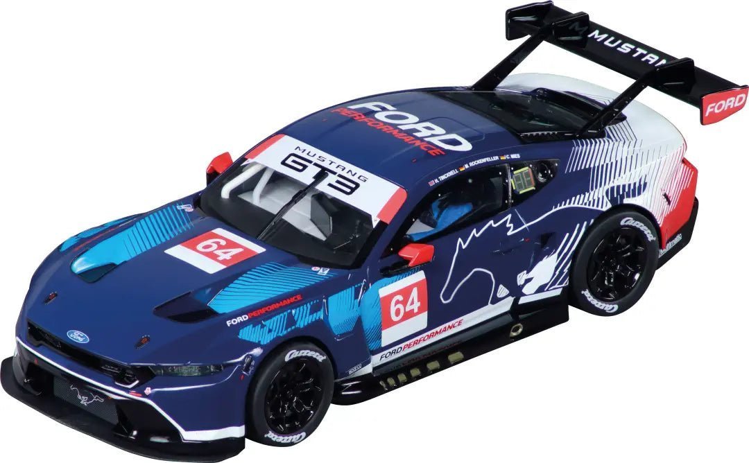 Carrera 32051, Digital, 132, Electric Slot Car, Ford Mustang GT3, Ford Performance, No. 64 - House of Trains