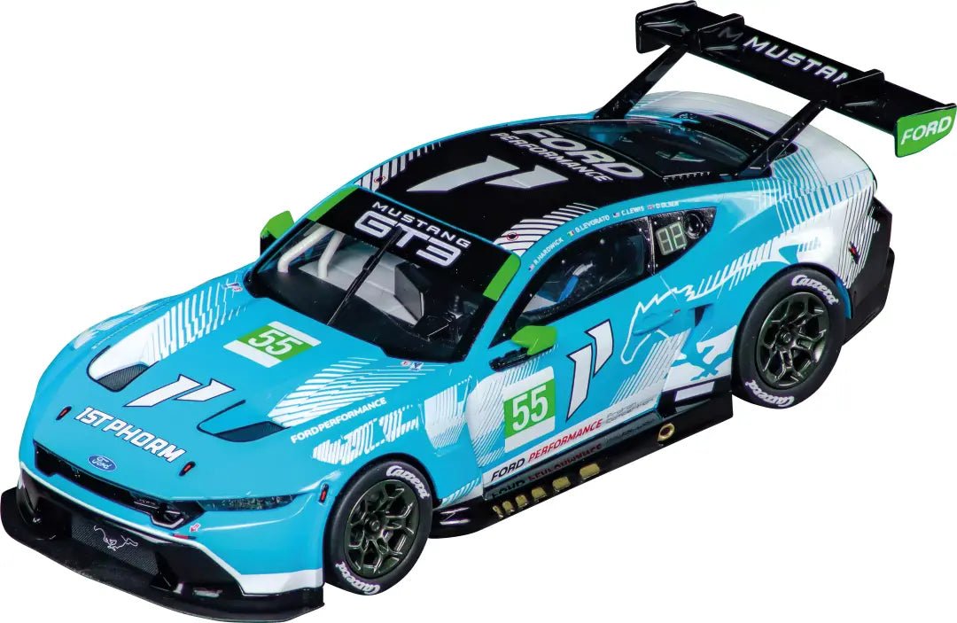 Carrera 32052, Digital, 132, Electric Slot Car, Ford Mustang GT3, Champion Spirit, No. 55 - House of Trains