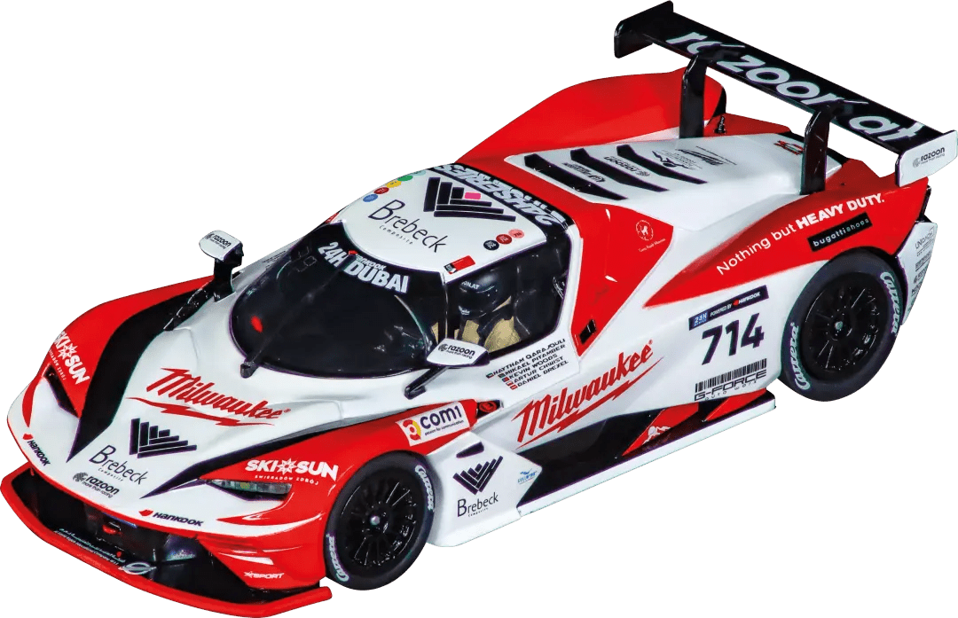 Carrera 32067, Digital 132 Slot Car, KTM X - Bow GTX, No. 714 - House of Trains