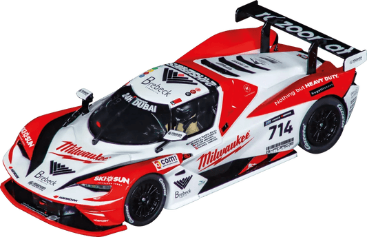 Carrera 32067, Digital 132 Slot Car, KTM X - Bow GTX, No. 714 - House of Trains