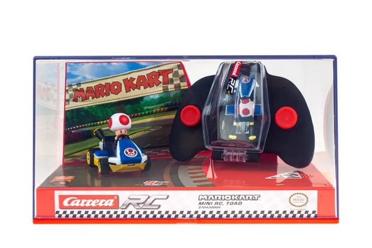 Carrera 370430005, Remote Control Mariokart Mini RC, Toad. Ready to Run includes all batteries and USB cable for charging - House of Trains