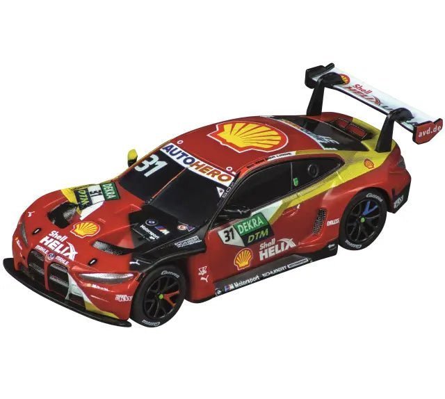 Carrera 64224, GO!!!, Electric Slot Car, BMW M4 GT3 DTM No. 31 - House of Trains