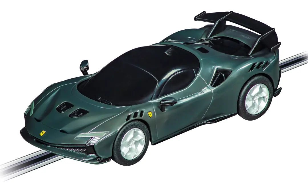 Carrera 64251, GO!!!, Slot Car, Ferrari SF90, Grigio Scuro - House of Trains