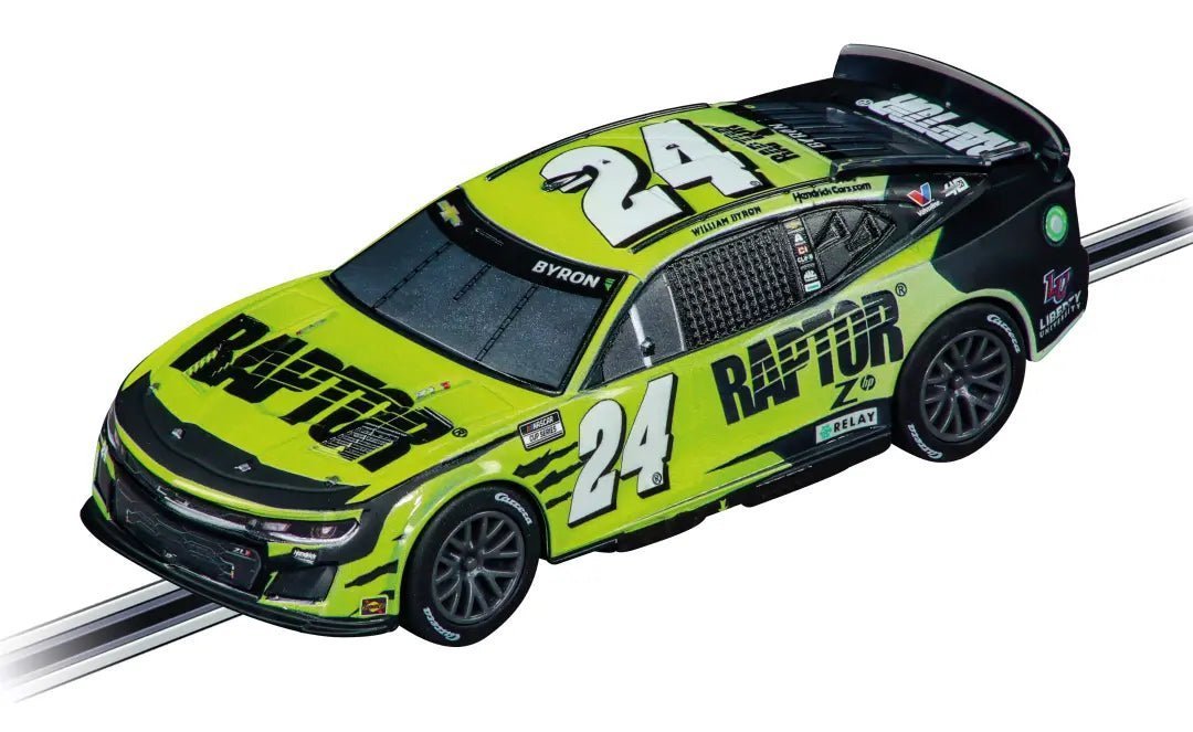 Carrera 64272, GO!!!, Electric Slot Car, NASCAR Camaro No. 24 - House of Trains