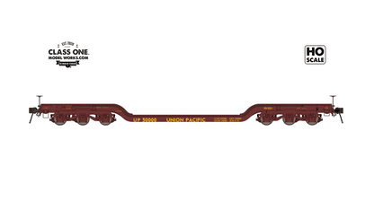 Class One Model Works 242 HO, Heavy Duty Flat Car, UP, 50000 - House of Trains