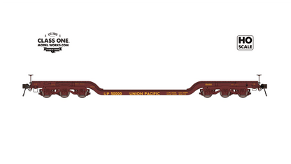 Class One Model Works 242 HO, Heavy Duty Flat Car, UP, 50000 - House of Trains
